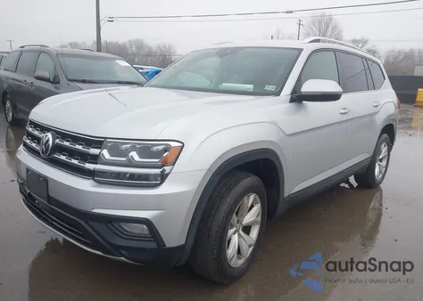 2018 Volkswagen Atlas 3.6L V6 Se/3.6L V6 Se W/Technology from USA, damaged, VIN 1V2LR2CA6JC548330